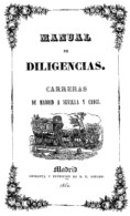 EBook: "Manual De Diligencias Madrid-Sevilla-Cádiz" - Altri & Non Classificati