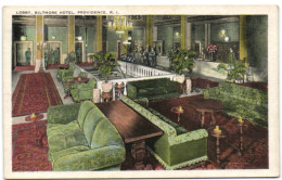 Lobby - Biltmore Hotel - Providence - R.I. - Providence