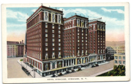 Hotel Syracuse - Syracuse - N.Y. - Syracuse