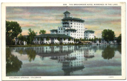 The Broadmoor Hotel Mirrored In The Lake - Colorado Springs - Colorado - Colorado Springs