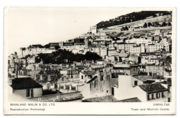 Gibraltar - Town And Moorish Castle - Gibraltar