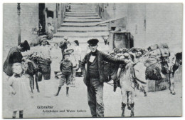 Gibraltar - Artichokes And Water Sellers - Gibraltar