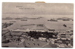 Gibraltar - Harbour And Ships Of War - Gibraltar