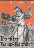 Deutscher Kampfkalender 1940, Wochenkalender Mit 12 Herausschneidbaren AK's, äusserst Selten! - Autres & Non Classés