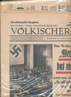 Konvolut Von 7 Stck. Zeitschriften III. Reich, Dabei Völkischer Beobachter, Hamburger Illustrierte, Berliner Illustriert - Autres & Non Classés