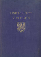 Die Geschichte Des Linienschiffes "Schlesien", 20 Seiten + Besatzungsliste, Stand 28.8.1936, Hoch Interessant - Autres & Non Classés