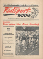 Konvolut Von 47 Stck. DDR-Zeitschrift Radsportwoche 1954-1955, Gutes Konvolut - Autres & Non Classés