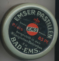 Dekorative Metalldose Emser Pastillen Bad Ems - Other & Unclassified