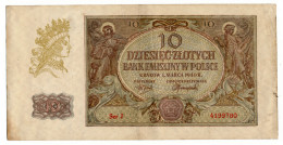 1940 // POLOGNE // 10 ZLOTYCH // TB - VF - Pologne