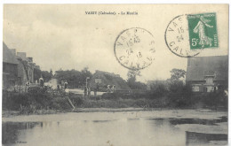 14    VASSY   LE  MOULIN  (  CARTE PARTIELLEMENT  DECOLLEE  ) - Autres & Non Classés