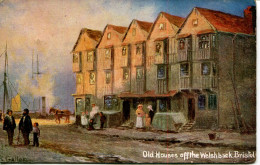 MISCELLANEOUS ART - HILDESHEIMER  - OLD HOUSES OFF THE WELSHBACK - Bristol