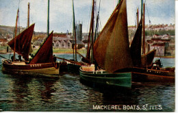 MISCELLANEOUS ART - HILDESHEIMER  5293 - MACKEREL BOATS, ST IVES  Art511 - St.Ives