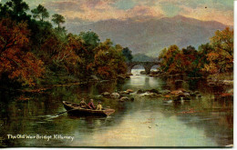 MISCELLANEOUS ART - HILDESHEIMER  5122 - THE OLD WEIR BRIDGE, KILLARNEY Art517 - Kerry