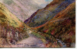 MISCELLANEOUS ART -  IN THE LIGHTSPOUT VALLEY, CHURCH STRETTON By EDWIN COLE Art577 - Shropshire