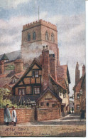 MISCELLANEOUS ART -  ABBEY CHURCH SHREWSBURY Art585 - Shropshire