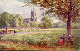 MISCELLANEOUS ART - THE STRAY WITH HIGH HARROGATE CHURCH By PARSONS NORMAN Art595 - Harrogate