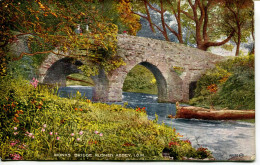 MISCELLANEOUS ART - MONKS BRIDGE, RUSHEN ABBEY IOM Art623 - Isle Of Man