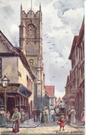 MISCELLANEOUS ART - DIAL LANE AND ST LAWRENCE CHURCH, IPSWICH By PARSONS NORMAN Art649 - Ipswich