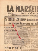 LIMOGES-GUERRE 1939-45- WW2-LA MARSEILLAISE DU CENTRE-1 MAI 1945-LIBERATION-OLERON-BERLIN NAZIS-MUSSOLINI-HIMMLER- - Historische Dokumente