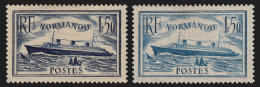France N°299/300, Paquebot Normandie, Neufs * Avec Charnière COTE 85€ - TB - Unused Stamps