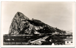 Gibraltar From Spanish Frontier - Gibraltar