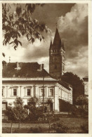 ROMANIA BAIA MARE - THE POPULAR ADVICE BUILDING, ARCHITECTURE, CLOCK TOWER, PARK, CARS - Port Dû (Taxe)