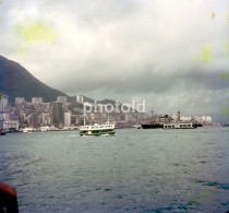 2 SLIDES SET 1967 FERRY MACAO MACAU HK HONG KONG CHINA 35mm DIAPOSITIVE SLIDE Not PHOTO No FOTO NB2769 - Diapositives