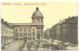 Molenbeek - Maison Communale Et Marché (Philippe Moureaux) - St-Jans-Molenbeek - Molenbeek-St-Jean