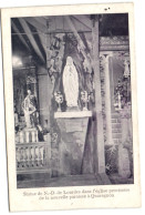 Statue De N.-D. De Lourdes Dans L'église Provisoire De La Nouvelle Paroisse à Quaeregnon - Quaregnon