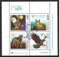 Portugal 1980. Scott #1465a (U) Lisbon Zoo Animals & London 80  *Complete* - Used Stamps