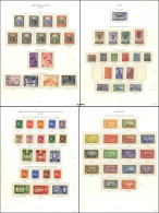 KING GEORGE VI Collection Of M Or UM Nicely Presented In The New Six Volume KGVI Printed Hingeless Albums, With Ranges O - Andere & Zonder Classificatie