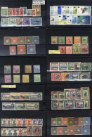MISCELLANEOUS Ranges On Black Stock Cards (250) Incl. Singles, Part Sets & Sets M Or U, Mainly British Commonwealth With - Altri & Non Classificati