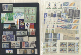 FOREIGN Extensive Modern UM Assortment Of Stamps, Sets, Souvenir Sheets From Cameroun, Costa Rica, Estonia, Finland, Hun - Autres & Non Classés