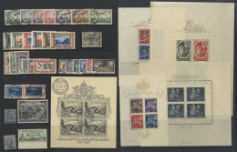 WORLD Assortment Of Better Foreign Items On Hagners With France 1936 Air Set To 50f FU (Cat. £500), Italy 1933 Zeppelin  - Andere & Zonder Classificatie