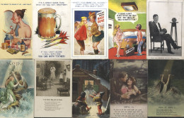 MISCELLANEOUS Range Incl. Comic, Greetings, Bamforth, Cats, Flowers Etc. (1000) - Sin Clasificación