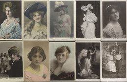 THEATRICAL (ACTRESSES) Album Of Cards (102) Half Of Gladys Cooper - All Sent From A Soldier To His Sweetheart. - Zonder Classificatie