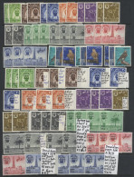 1964-70 M Range On Hagners With 1964 Set To 10r (2 Each Of 5p To 75p, 3 Each Of 1r To 10r), Falcon Set (2), 1955 Surchar - Otros & Sin Clasificación