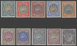 1903-07 CCC Set M, SG.31/40, Cat. £325 (10) - Other & Unclassified