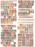 REVENUES 1890-1941 Fantastic Collection In 64 Page Stock Book, Mainly In Cancelled Or M, Paid & Receipt Pairs, Incl. Pro - Andere & Zonder Classificatie