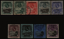 1922 Optd Defin Set VFU, SG.1/9. Cat. £475. - Altri & Non Classificati