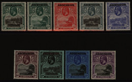 1922 Optd Defin Set, M (odd Imperfections Incl. 1s - Minor Tones, 3s - Couple Of Creases), SG.1/9. Cat. £325 - Sonstige & Ohne Zuordnung