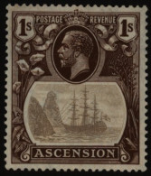 1924-33 MSCA 1s Grey Black & Brown Showing The 'cleft Rock' Variety, M (slightly Toned Gum & Diagonal Gum Crease), SG.18 - Sonstige & Ohne Zuordnung