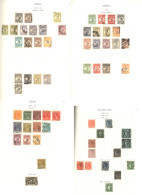 AUSTRALIA & STATES 1913-90 Predominantly U (a Few M) Collection In An Album Incl. Roos To 2s, 5s (2), KGV Heads, 1930's  - Altri & Non Classificati