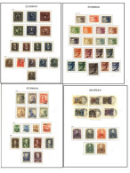 1850-1937 M & U Collection In A Davo Hingeless Printed Album Incl. 1850-54 1k To 9k U (Cat. £344, Four Margins), 1858-59 - Altri & Non Classificati