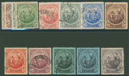 1916-19 MCCA Set, Good To VFU, SG.181/191. (13) Cat. £250+ - Autres & Non Classés