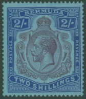 1924-32 MSCA 2s Purple & Bright Blue On Pale Blue Showing The 'broken Crown & Scroll' Variety, M, SG.88b. (1) Cat. £250 - Autres & Non Classés