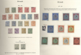 1865-2012 Collection In Two Albums, QV Incl. Some 1865-83 Issues (noted - 1865 3d U), Followed By A Comprehensive Covera - Other & Unclassified