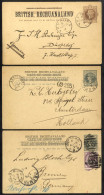 1893 (21 May) 1½d Card (1890) Issue To Amsterdam, Cancelled By 'VRYBURG/B.B' C.d.s, 1894 (13 Aug) 1½d Card (1890 Issue)  - Altri & Non Classificati