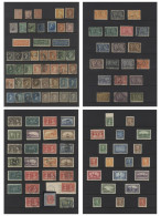 1852-1951 (a Few Later) M & U Collection On Hagner Leaves, Incl. 1852-57 ½d Unused & U, 1859 10c, 12½c (2), 17c, Ranges  - Andere & Zonder Classificatie