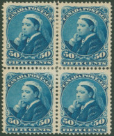 1893 50c Blue, Fine M Block Of Four, SG.116, Cat. £1200 - Altri & Non Classificati